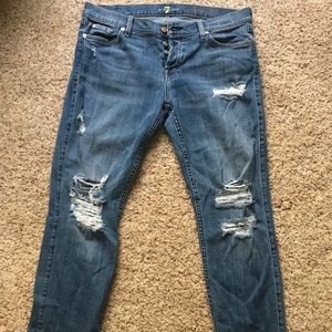 Seven for all mankind Josefina skinny boyfriend 30